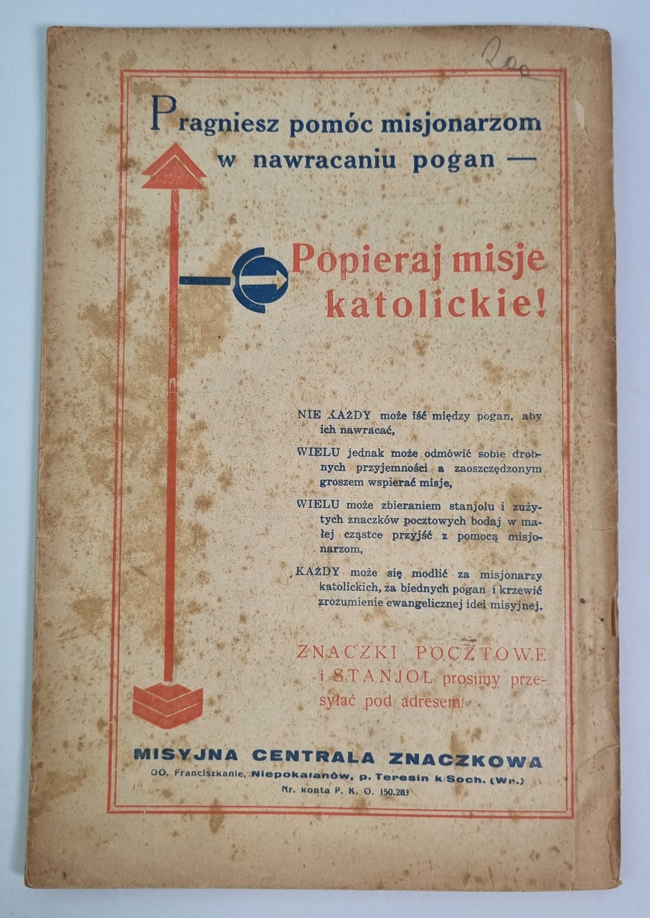 Kalendarz Rycerza Niepokalanej 1935