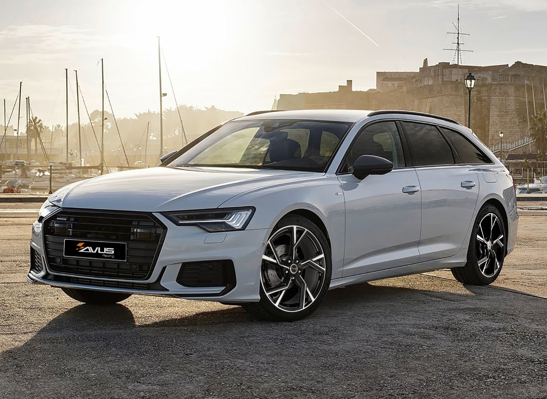 Audi 18  Nowe 5x112 A4 B6 B7 B8 B9 A5 B10 A6 C6 C7 Q3 Q5 Felgi Czarne