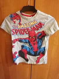 Koszulki chłopięce 128/134 Spiderman superman