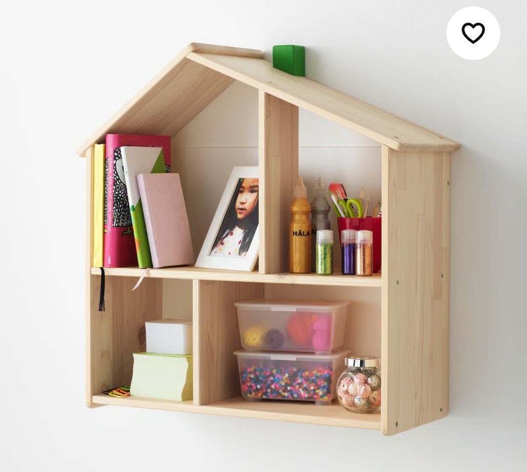 Domek dla lalek - półka, ikea