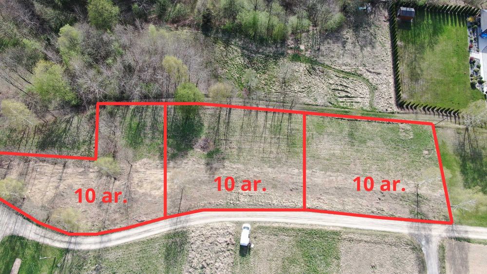 Działka Mieszkaniowo - Usługowa blisko lasu oraz drogi krajowej.