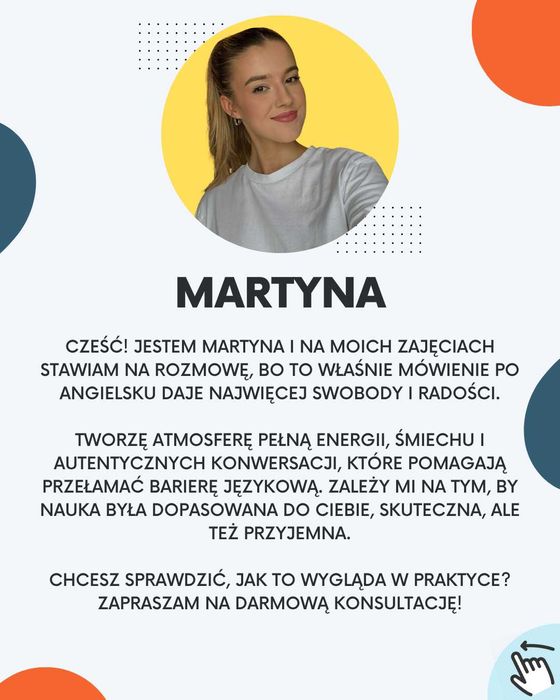 Zajęcia / korepetycje z języka angielskiego online. Fv.