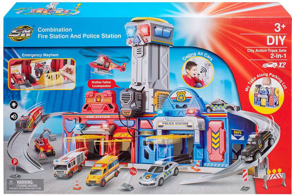 Ігровий набір Пожежна та поліцейська служби SK-757XJA