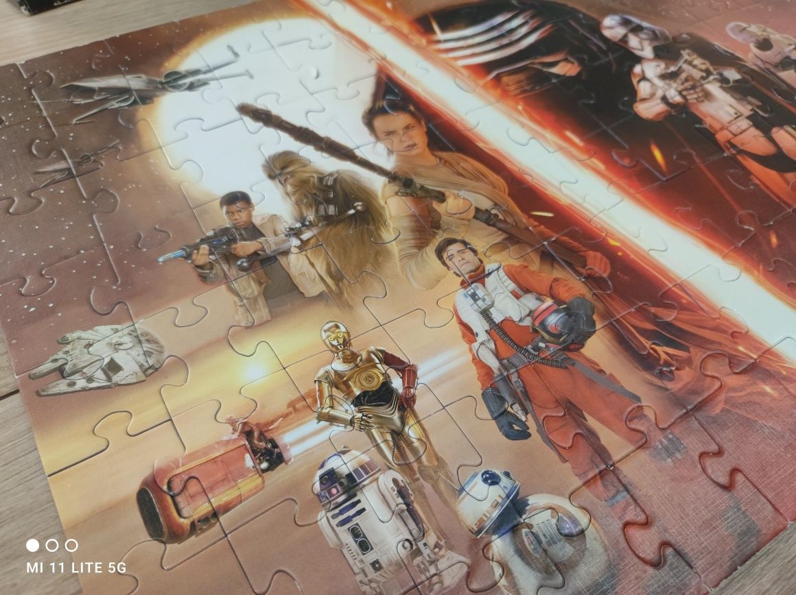 Puzzle 5+ trefl Disney star wars 100 gwiezdne wojny rebelianci