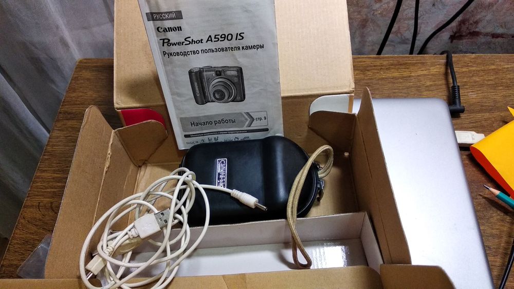 Продам фотоаппарат canon power shot A590IS б/у