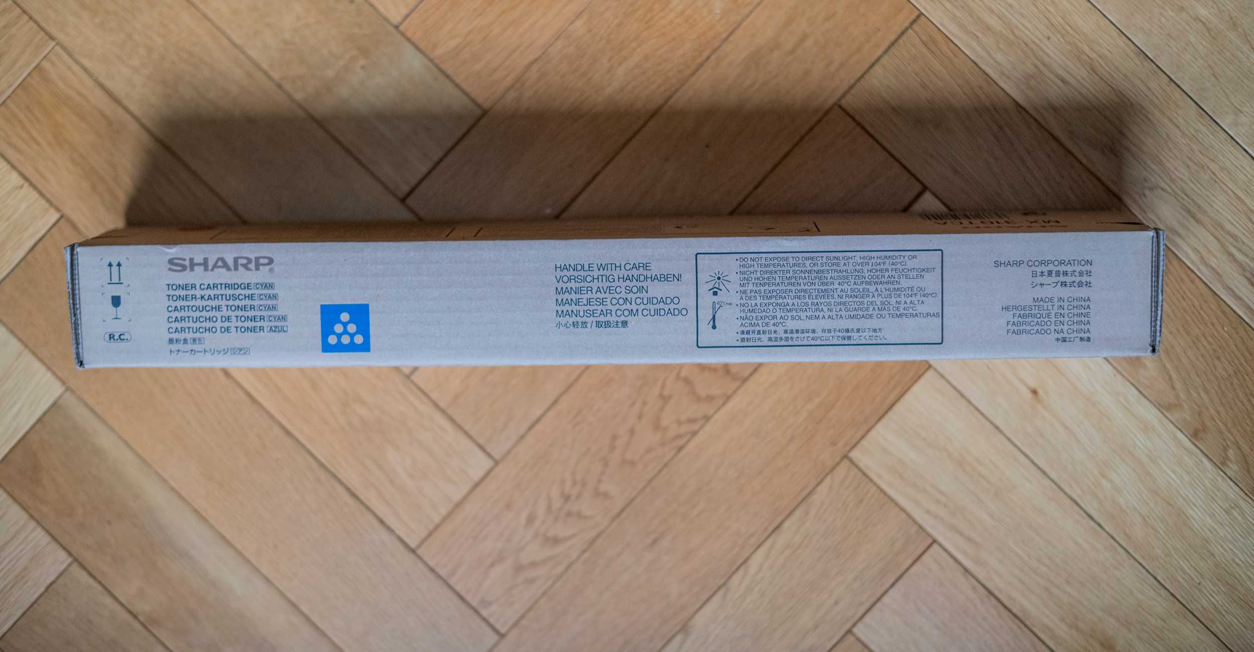 Toner Oryginalny Sharp MX-31GTCA MX31GTCA Błękitny Cyan