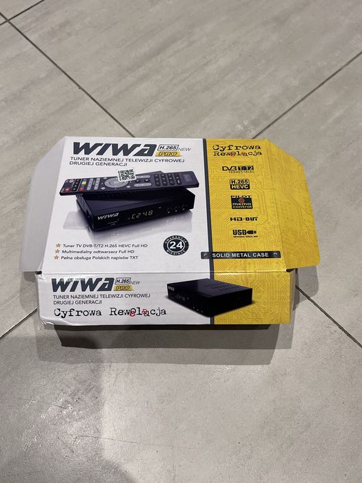 Tuner telewizji naziemnej WIWA H.265