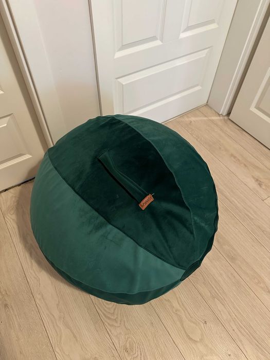 Piłka do siedzenia przy biurku, ergonomiczna welurowa piłka do pracy