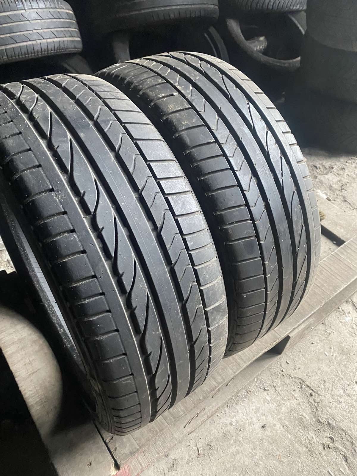 205.45.17 Bridgestone 2шт лето БУ склад шины резина из Европы 45 R17