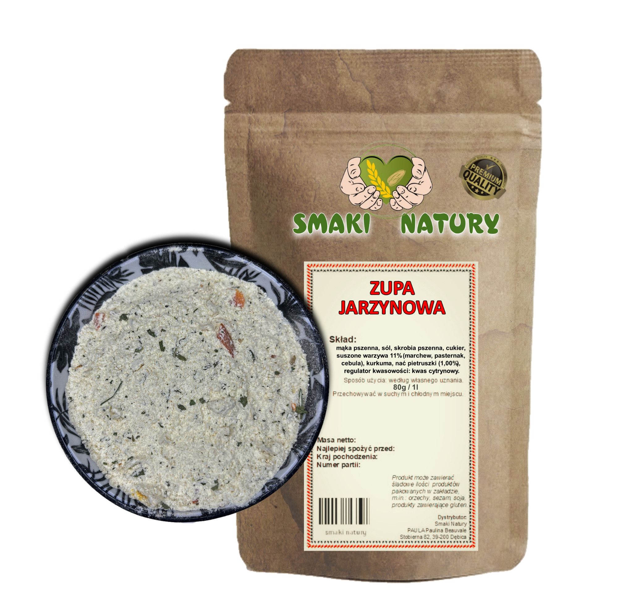 Zupa jarzynowa 160g PREMIUM SmakiNatury