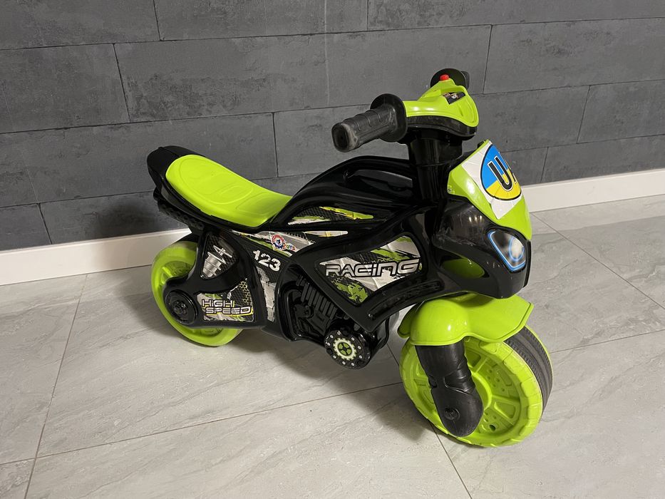 Дитячий мотоцикл біговел толкар мото беговел детский самокат