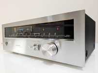 Pioneer TX-608 Stereo Tuner "Blue Line" Japan 1980 Stan kolekcjonerski