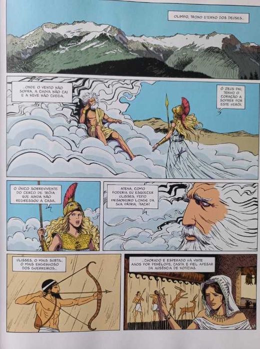 Odisseia - Homero (Clássicos da Literatura em BD)