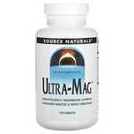 Магній Ultra-Mag  від Source Naturals 120 шт оригінал преміум якість