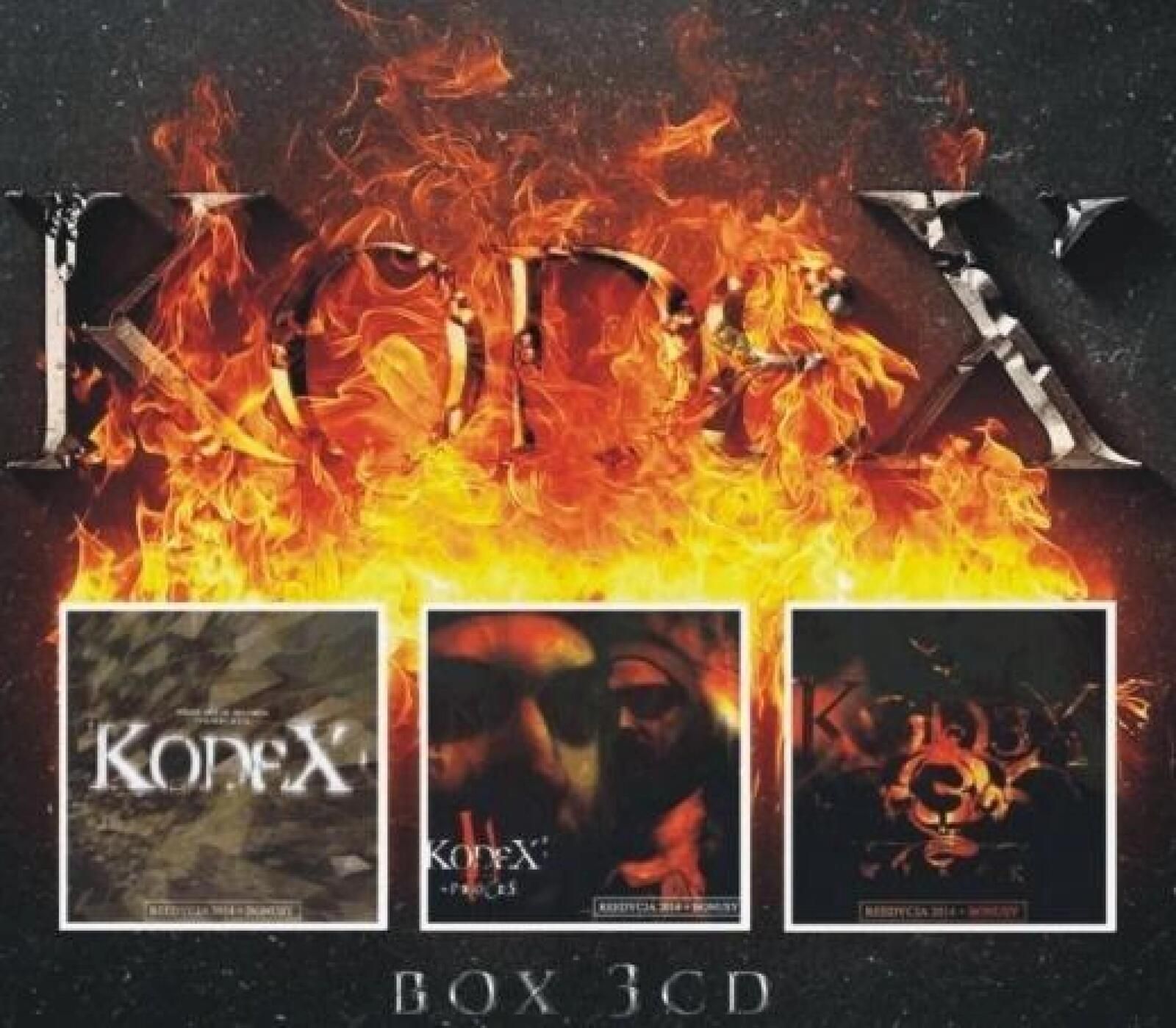 Kodex Box 3 Cd Cd-contact Kodex oprawa: etui kartonowe