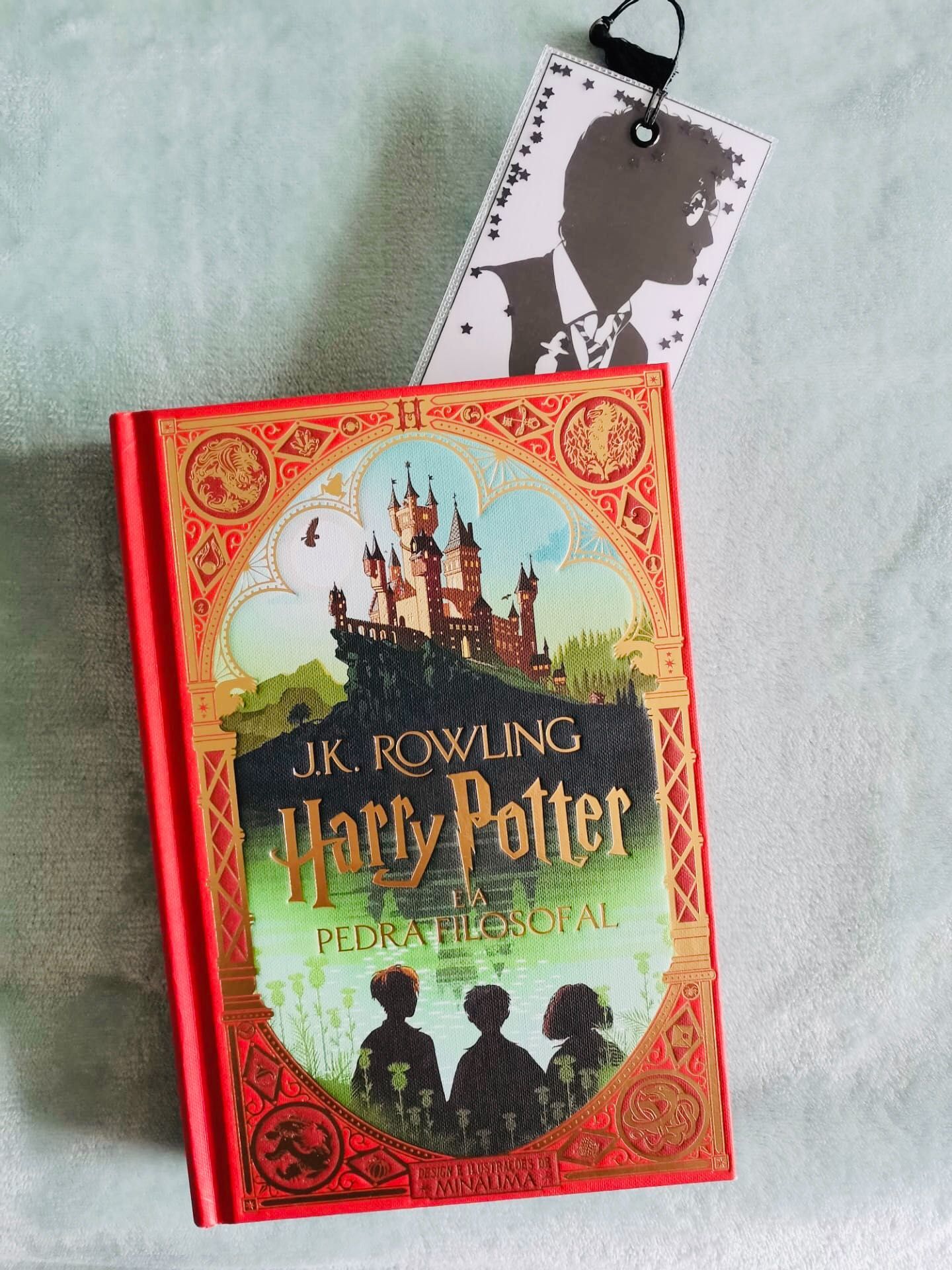 Marcador de livro Harry Potter