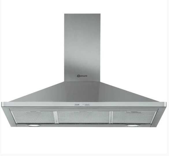 Okap Bauknecht DBHPN 93 AB X B / 89,9 cm szer/89kWh / 60 dB / 692 m3/h