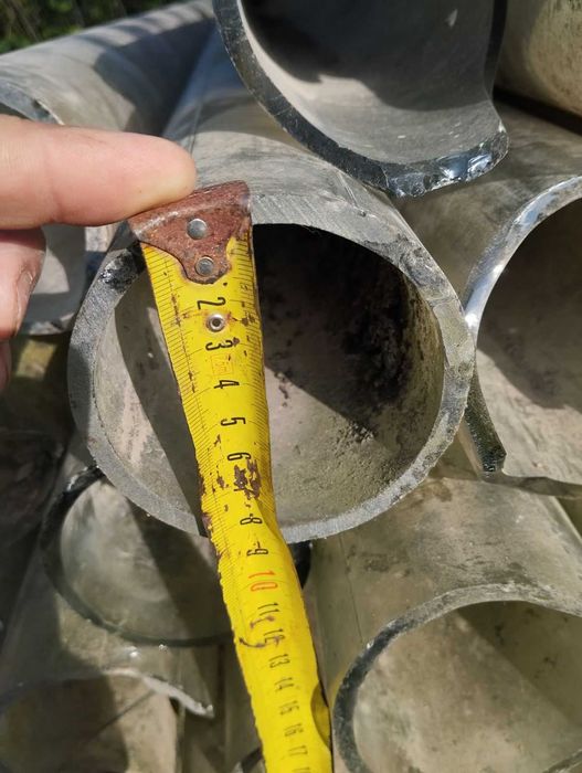 Труба стеклянная 92мм. Труба скляна