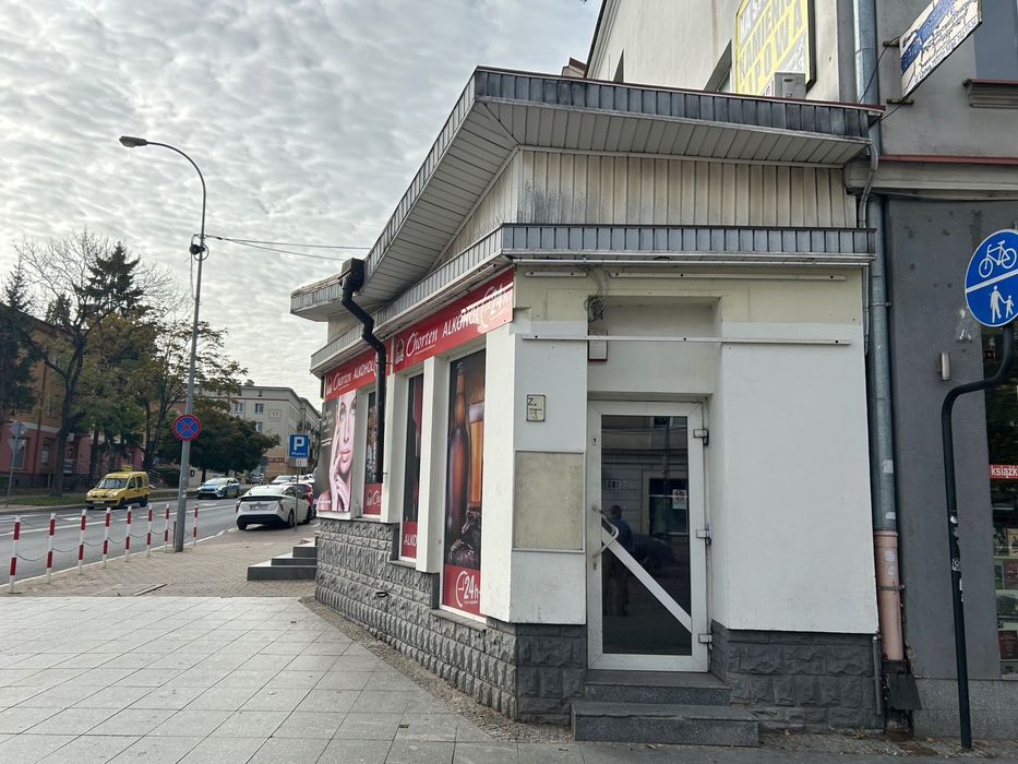 Lokal handlowo usługowy róg ulic Lipowej i Grochowej, Białystok.