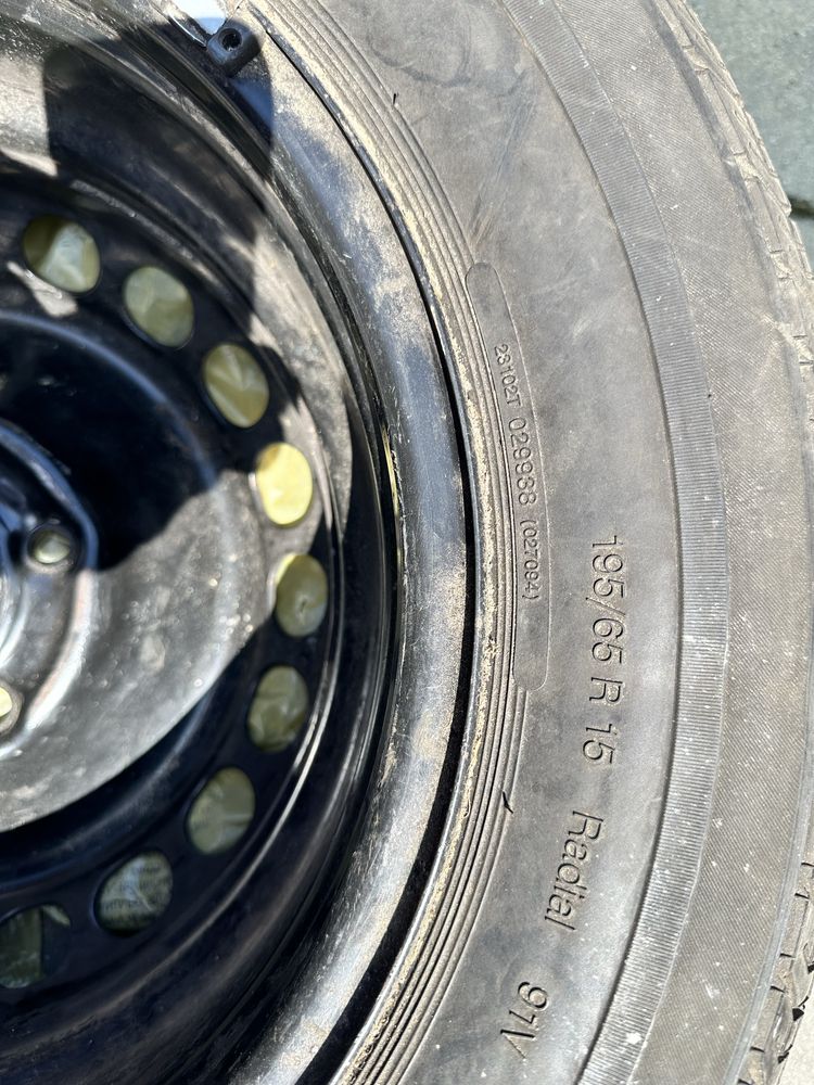 Koło dojazdowe z Audi 195/65 R15 2007 r