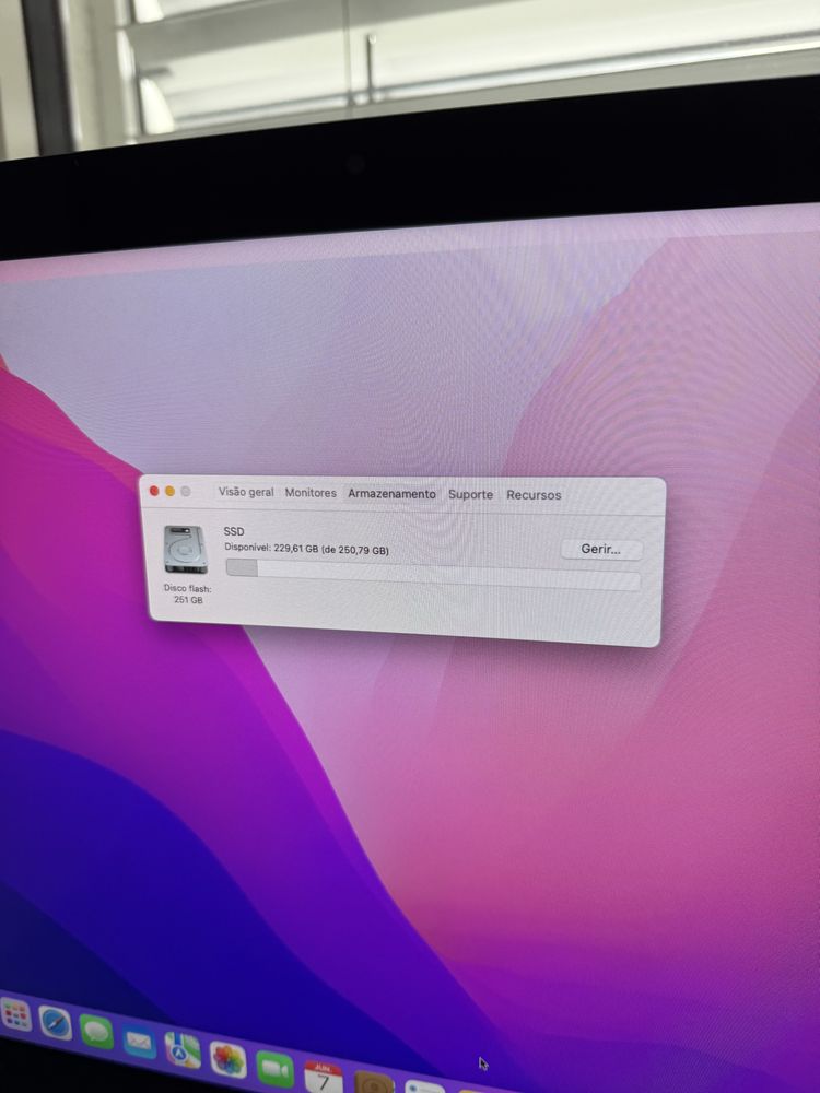 iMac 21.3” 2015 SSD 256GB