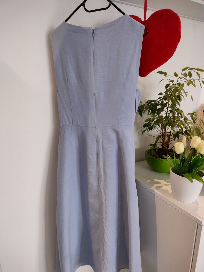 Jasno niebieska sukienka XL/42