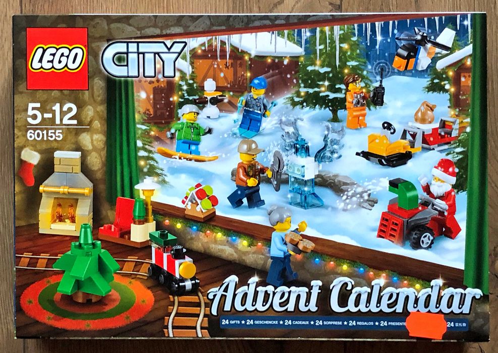 LEGO City 60155, kalendarz adwentowy na rok 2017, nowy