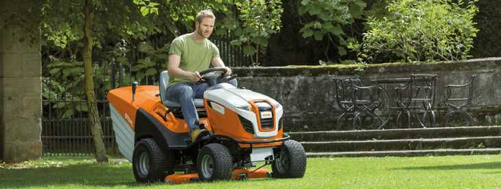 Traktorek kosiarka STIHL RT5097Z z pług śnieżnym