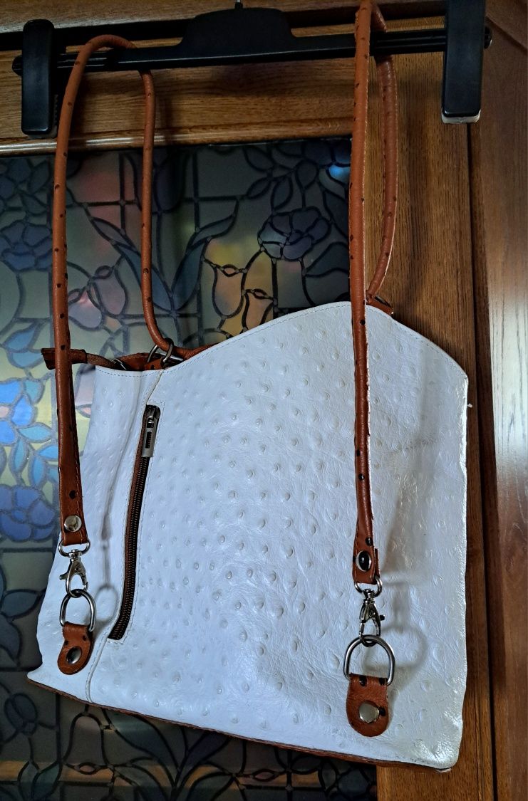 Torebka-plecak Genuine Leather
