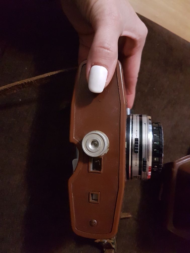 Aparat  kolekcjonerski zabytek Agfa Optima 500 compur