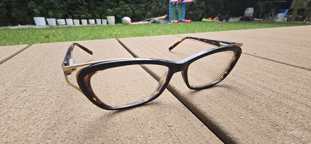 Oprawki Azarro Panterki Kocie Oczy ze szkłami minusy Okulary