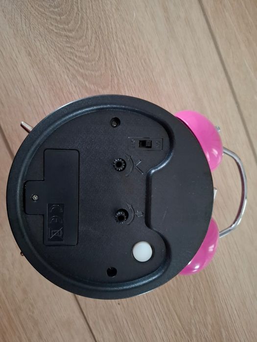 Zegarek z budzikiem nakręcany Elza różowy kraina lodu