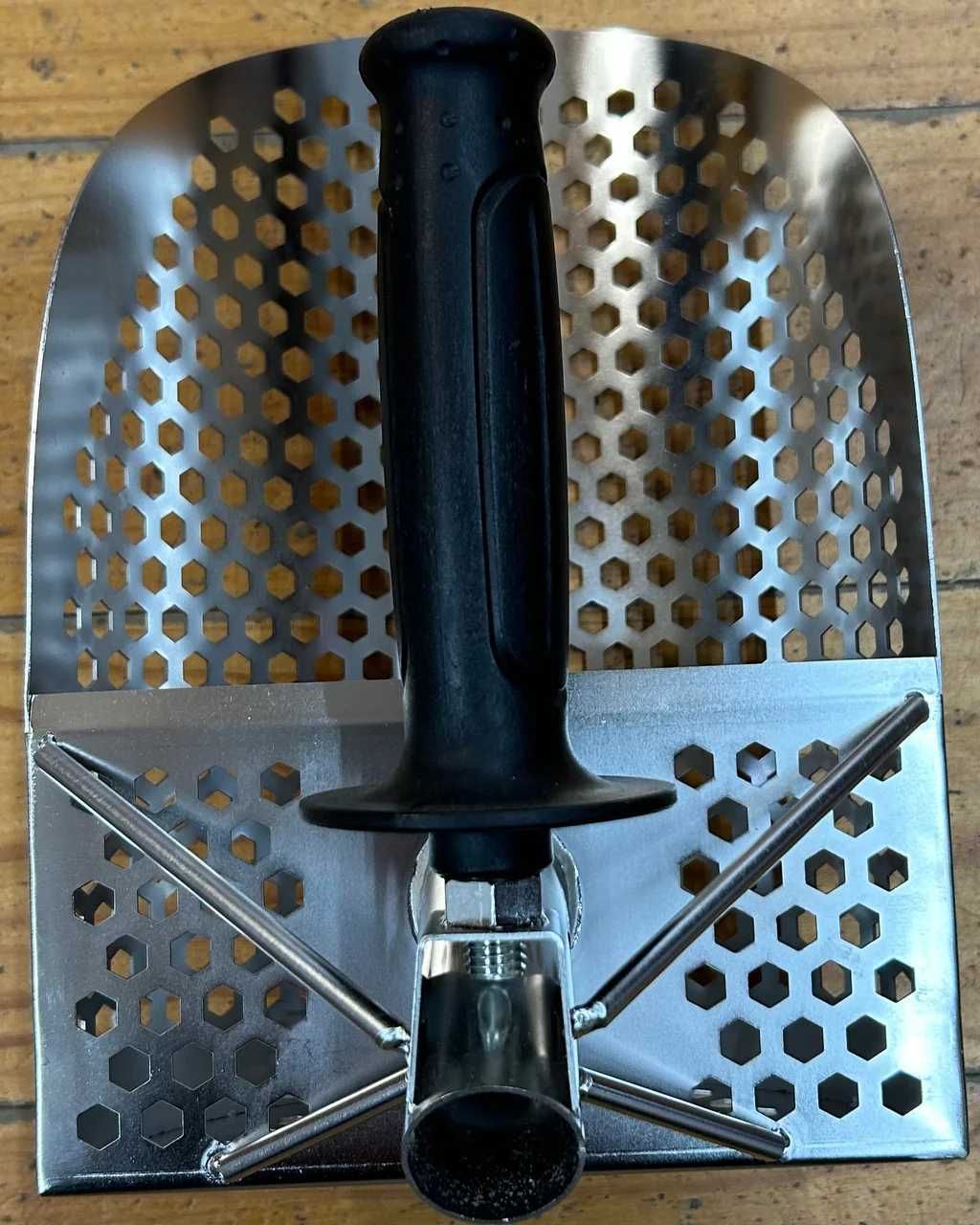 Sand scoop inox cortado laser