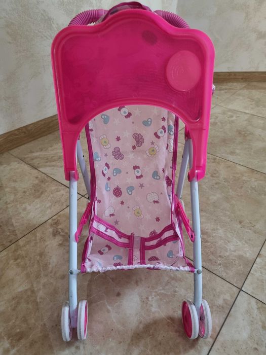 Іграшкова дитяча коляска для кукол