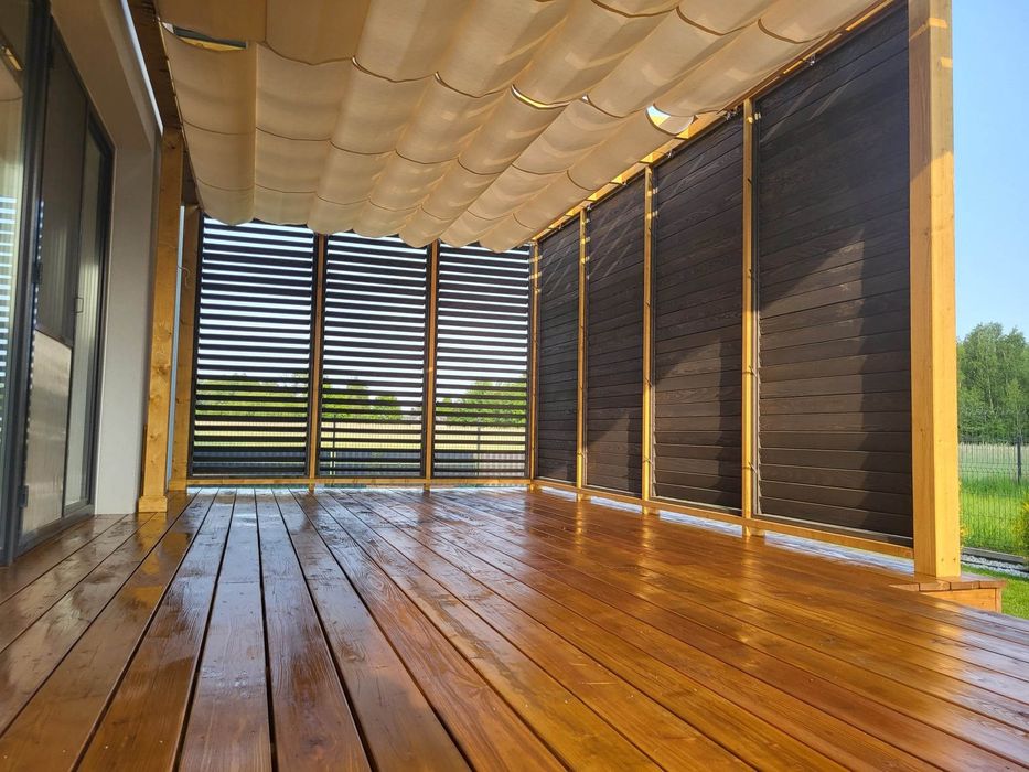 Pergola zadaszenie tarasu tarasy drewniane
