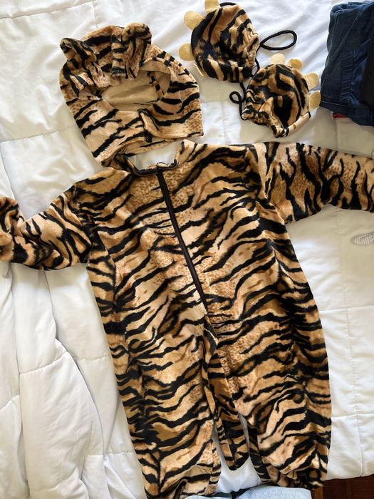 Fato carnaval tigre bebe