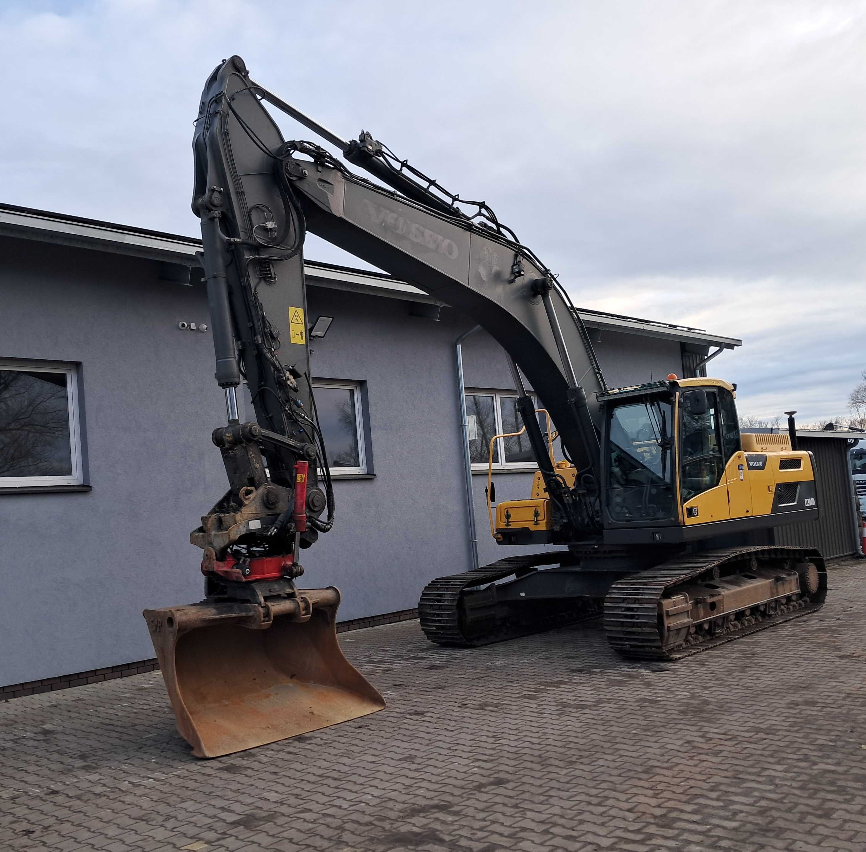 VOLVO EC 300 DL 7836h Oryginał Rototilt INDEXATOR GPS 3D LEICA Niwelac