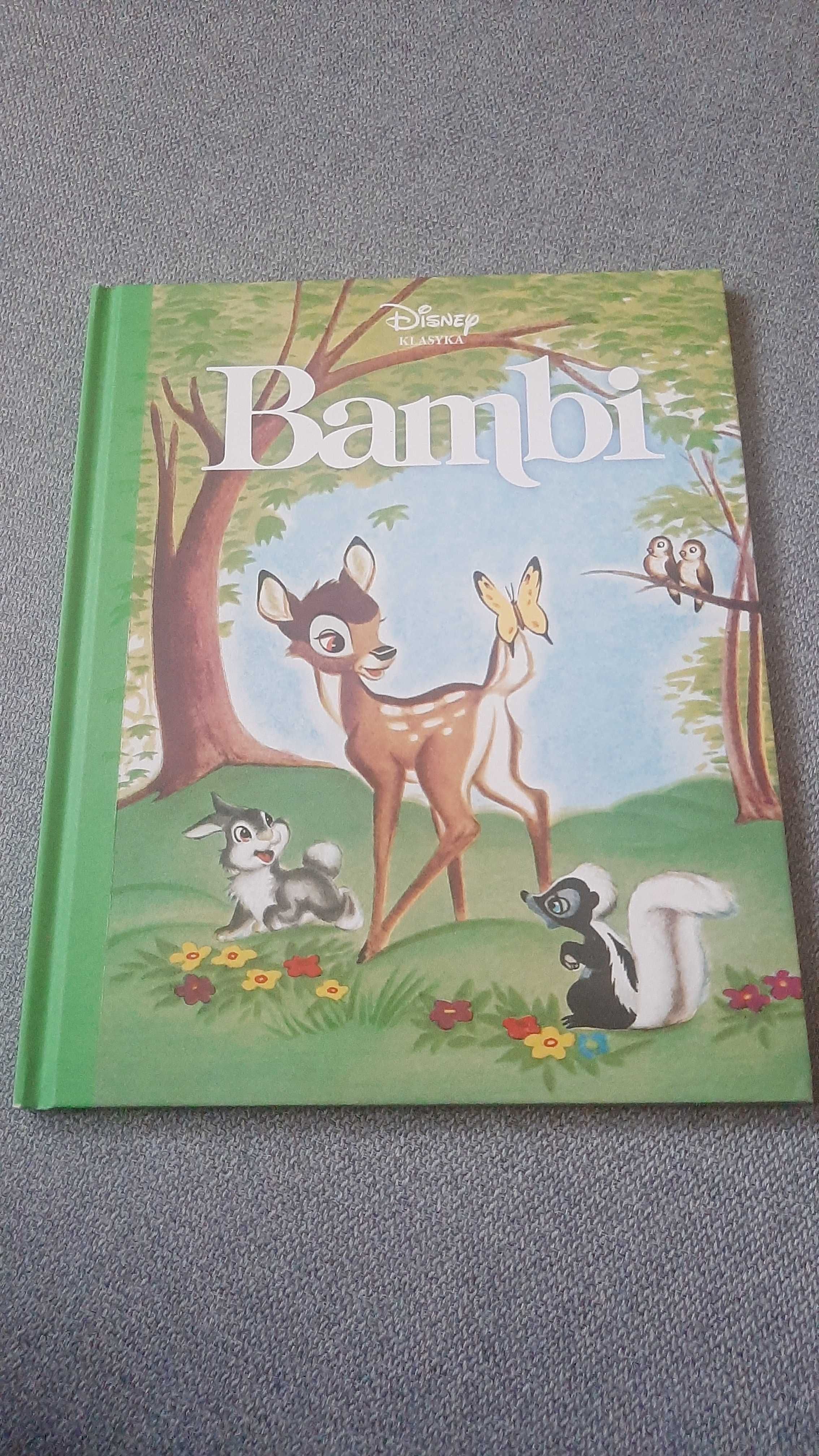 Bambi klasyczne ilustracje nowe wydanie książka nowa