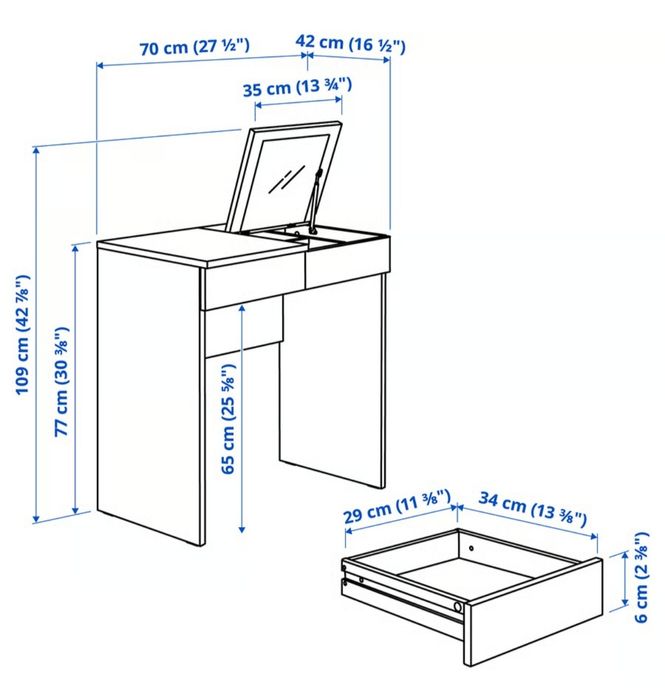 Toucador Brimnes IKEA