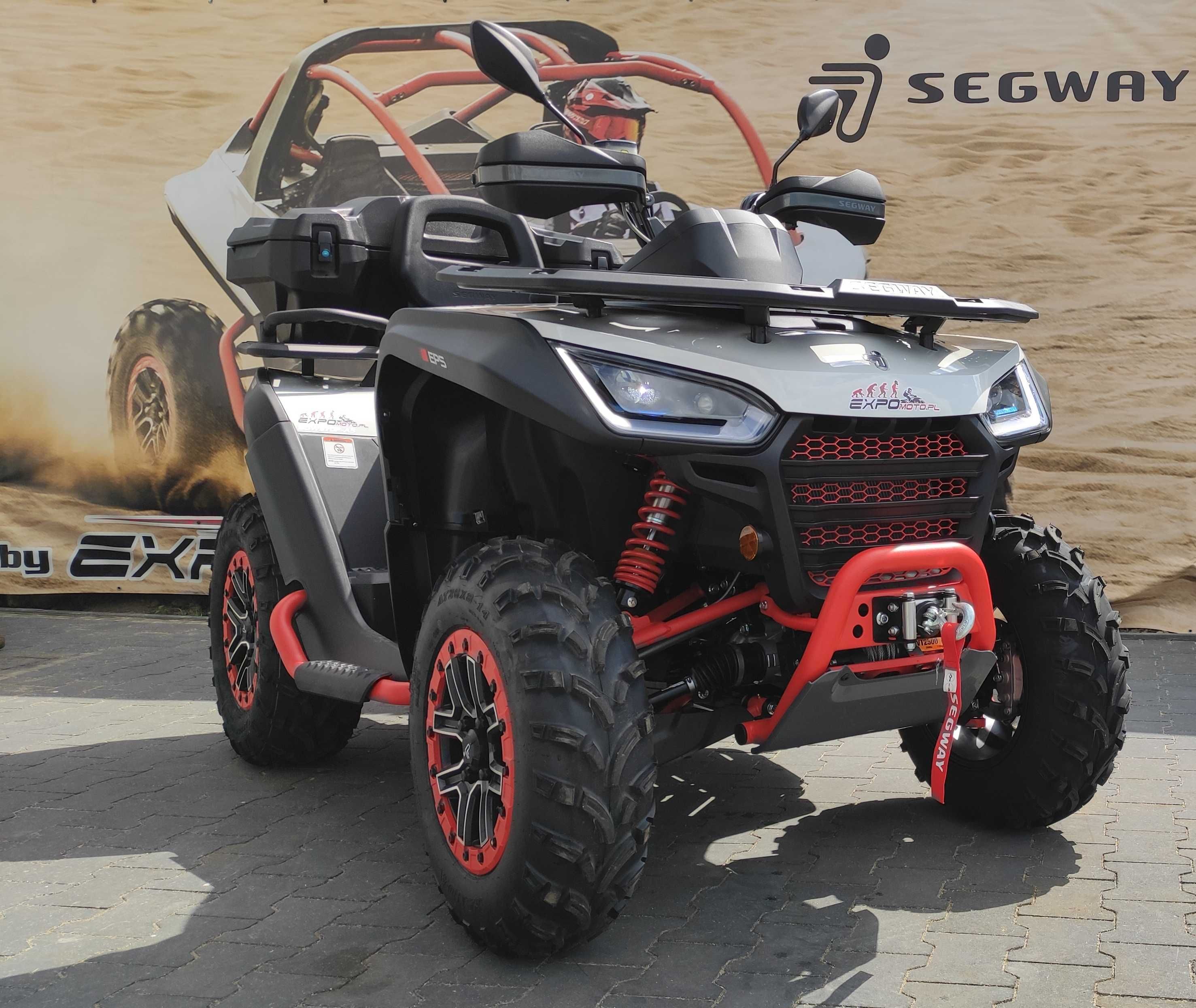 Nowy Segway AT6L EPS 2025r. T3b*PŁUG+KUFER+*Raty**Trans 150kmGratis