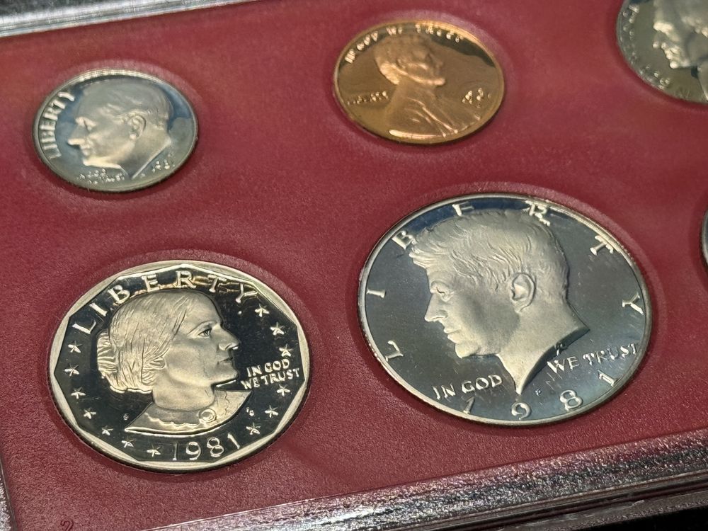 Набір монет пруф США 1981 - US Proof Set 1981 - №5