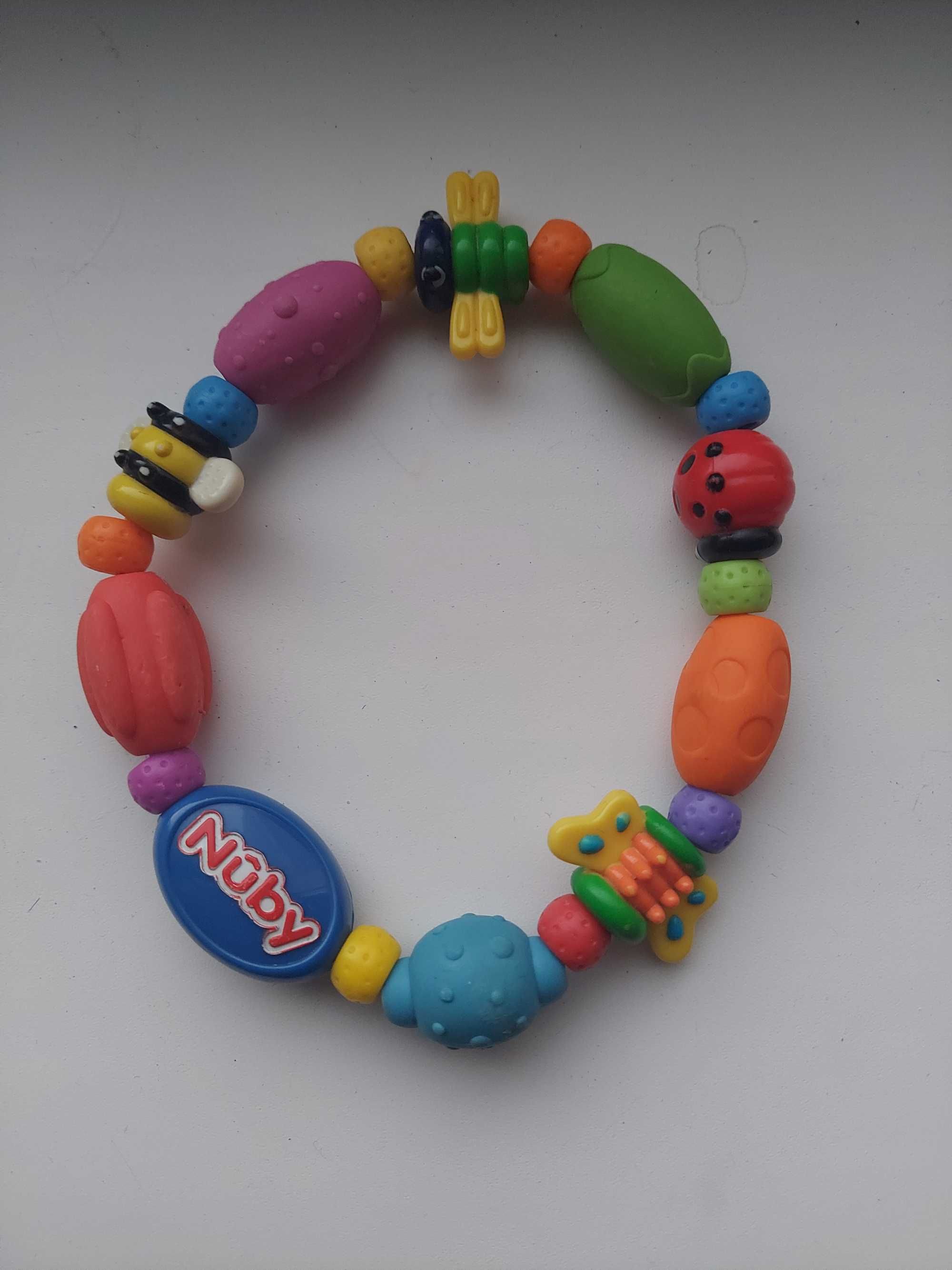 Успокаивающий прорезыватель Nuby Bug-a-Loop Teether 3 +