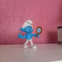 Smerf Laluś figurka gumowa 2013 r. jedenastoletnia vintage smurf