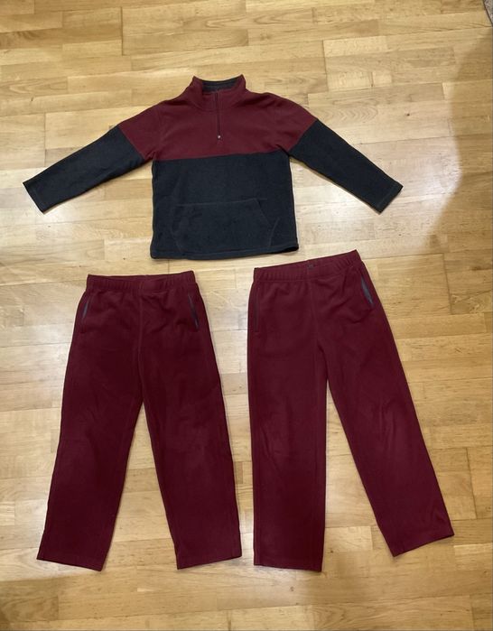 Костюм флис 8-10 лет, флиска, childrens place, теплый костюм