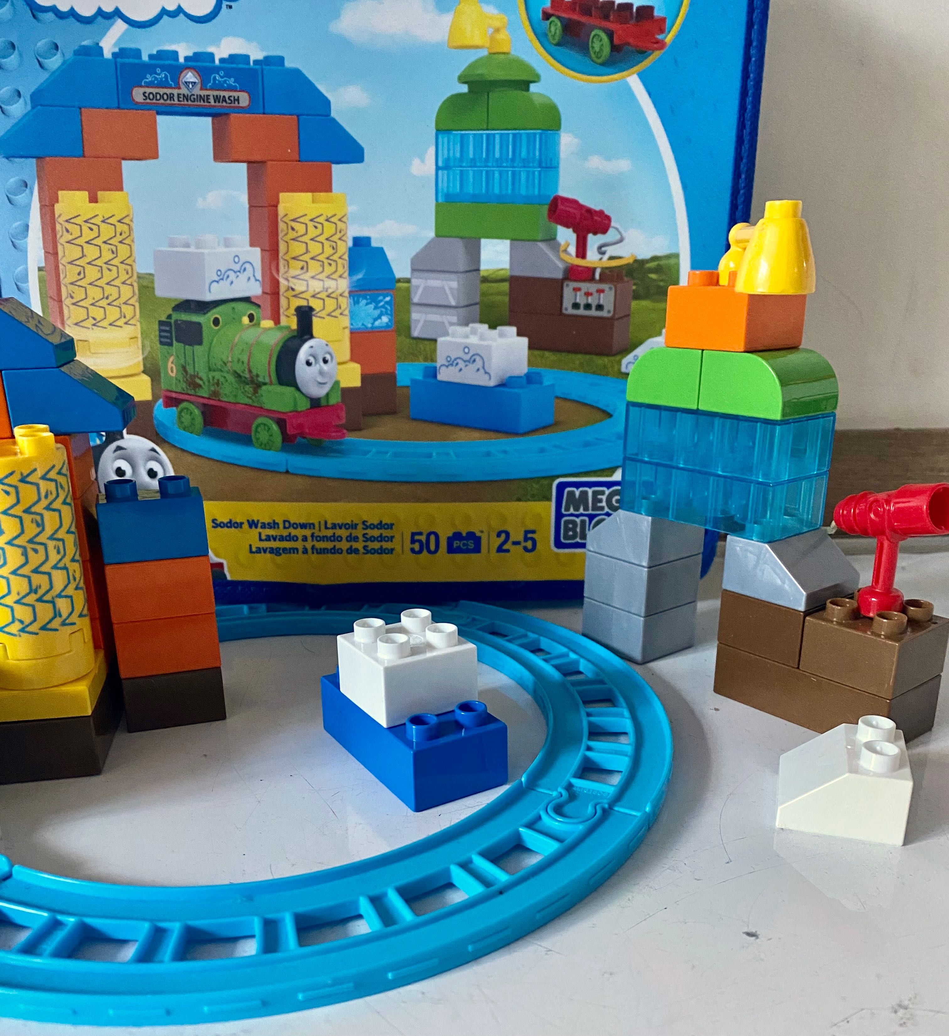 Mega Bloks Thomas & Friends Sodor Wash Down zestaw MYJNIA