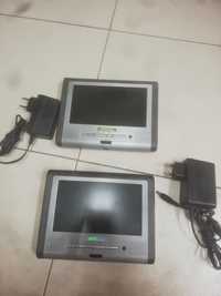 2 tvs DVD para carro