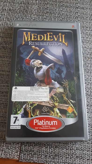 Gra Sony psp medievil resurrection