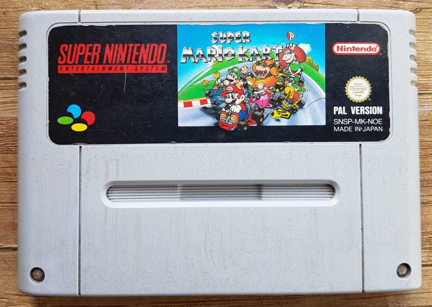 Mario Kart ORYGINAŁ SNES prezent Nintendo