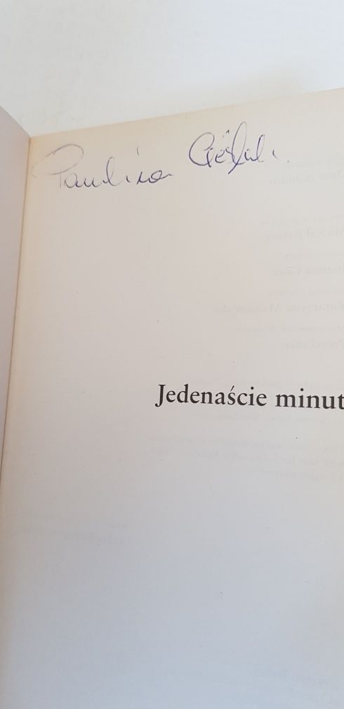 Jedenaście minut Paulo Coelho