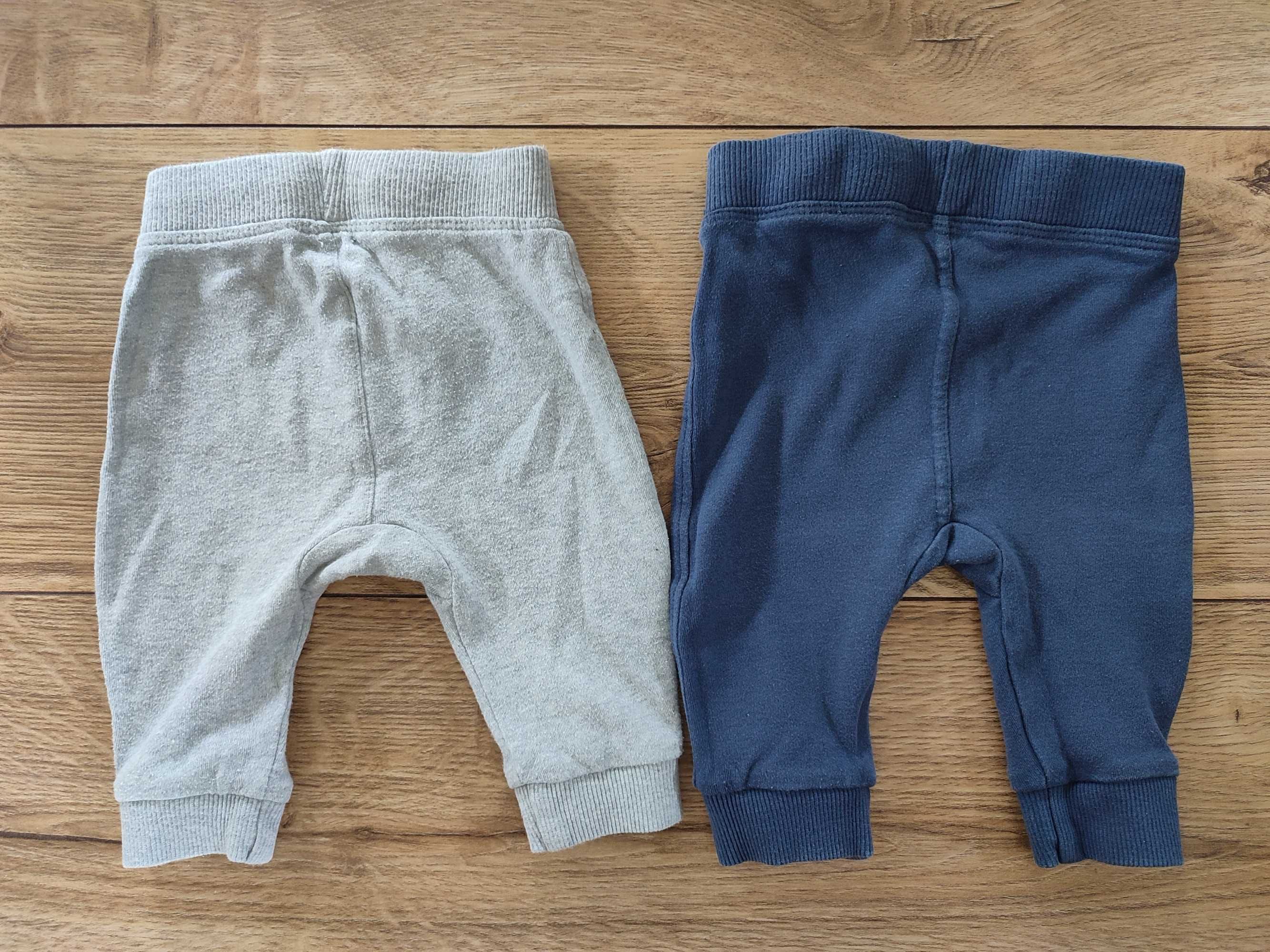 2x spodnie niemowlęce zestaw